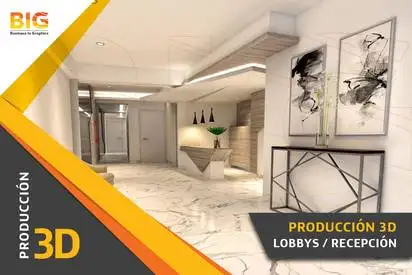Lobbys 3D - Producción 3D