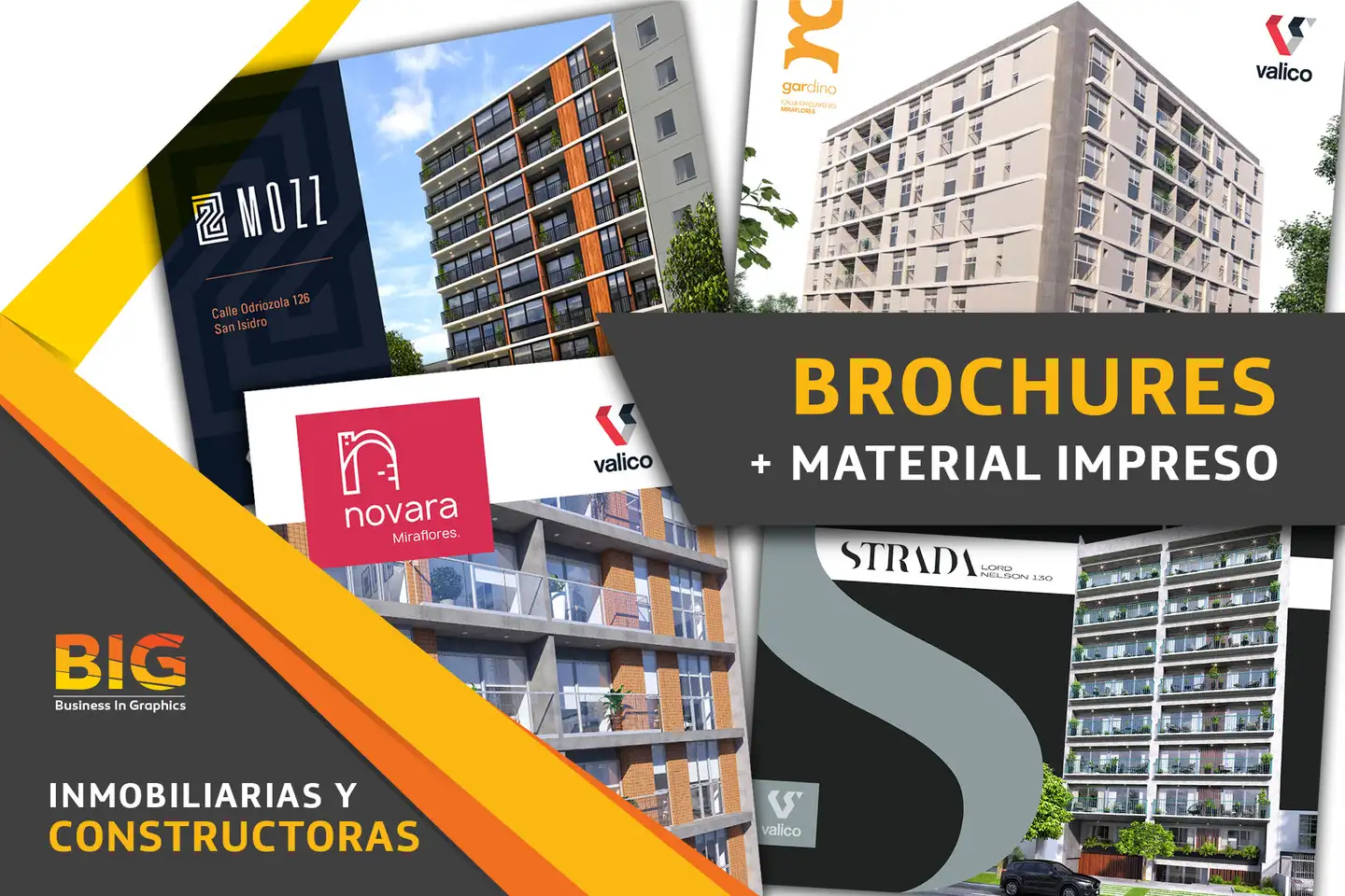 Brochures e Impresiones para Constructoras e Inobiliarias
